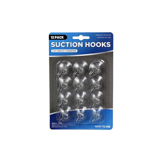 Suction Hooks 12 Pack